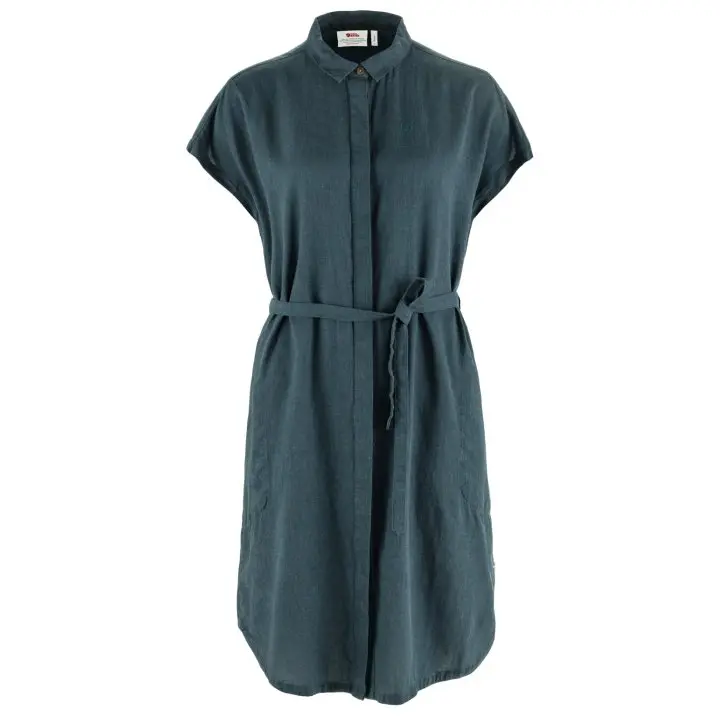 Farbe: Mountain Blue - Övik Hemp Dress W