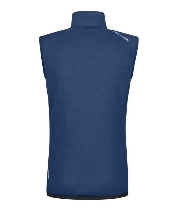Fleece Grid Vest W Sequence Wind Vest W