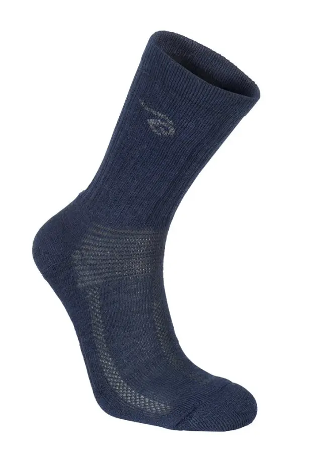 4100010002_Wool_Sock_Trekk_1.jpg Farbe: 002 - Light Navy - Wool Sock Trekk