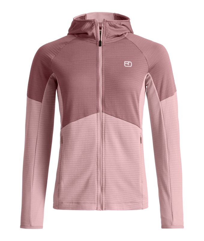 Fleece Light Grid Hoody W