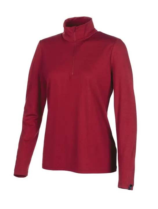 Farbe: royal cherry - Underwool Stella Half Zip
