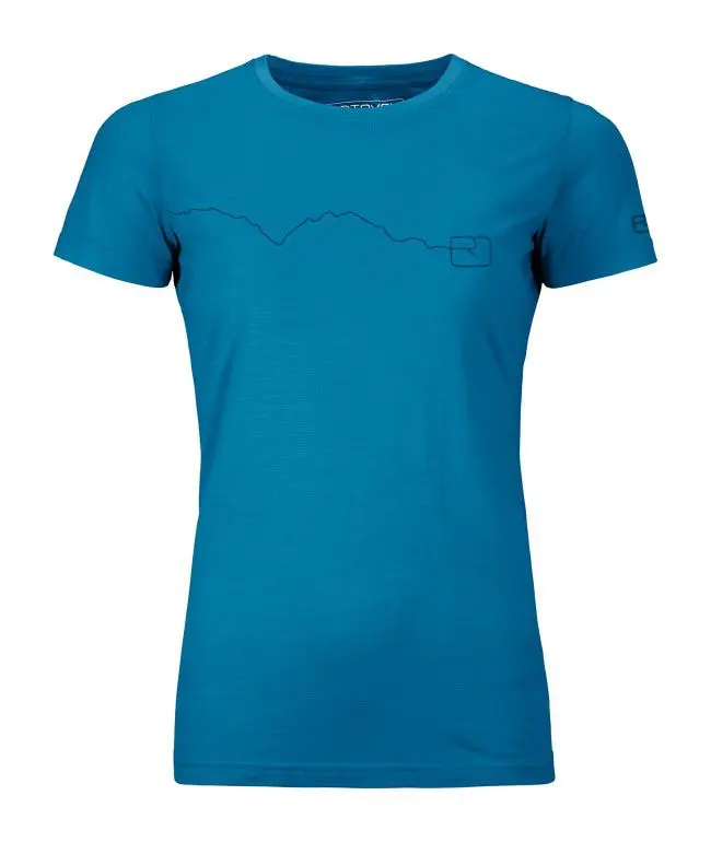 Farbe: heritage blue - 120 Tec Mountain T-Shirt W