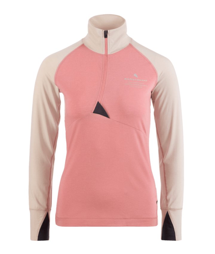 large-10659_1021_P_001.jpg Farbe: Cherry Wood-Fossil Tan - Fafne Half Zip Sweater W's