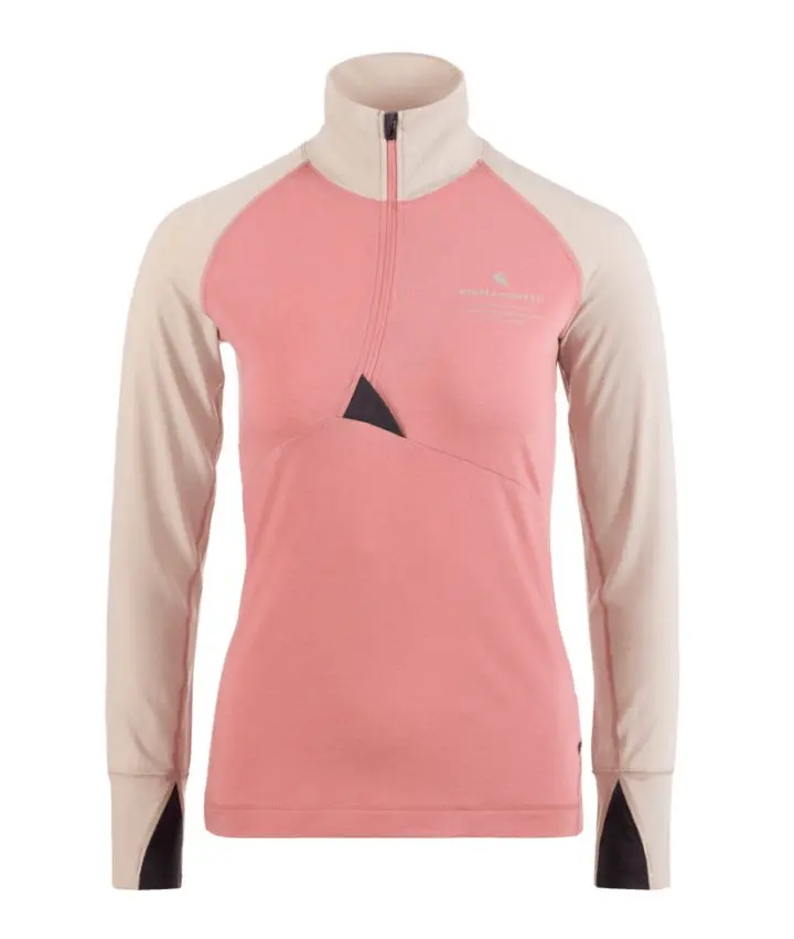 Farbe: Cherry Wood-Fossil Tan - Fafne Half Zip Sweater W's