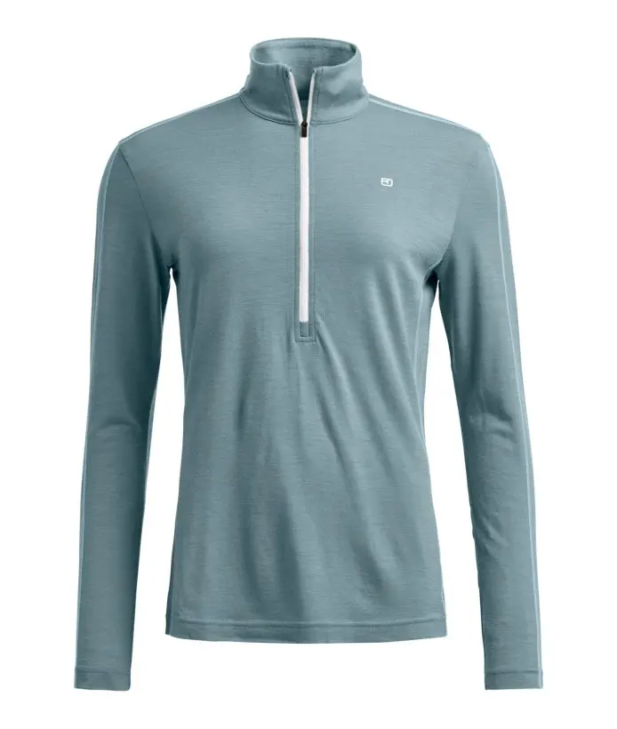 Farbe: Icy Shore - 185 Rock´n´Wool Zip Neck W