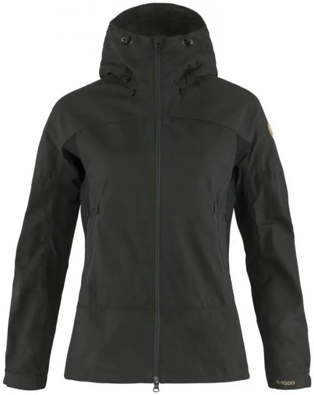 Farbe: 030 - 550 Dark Grey / Black - Abisko Lite Trekking Jacket W