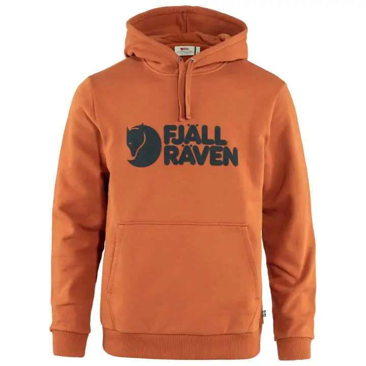 Fjällräven Logo Hoodie M Farbe: Terracotta Brown - Fjällräven Logo Hoodie M