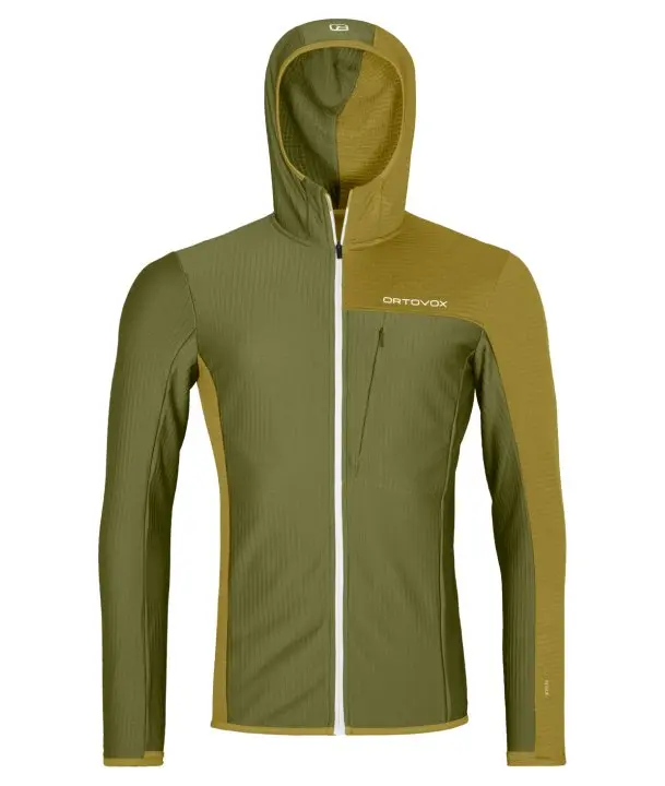 Farbe: wild herbs - Fleece Light Grid Hooded Jacket M