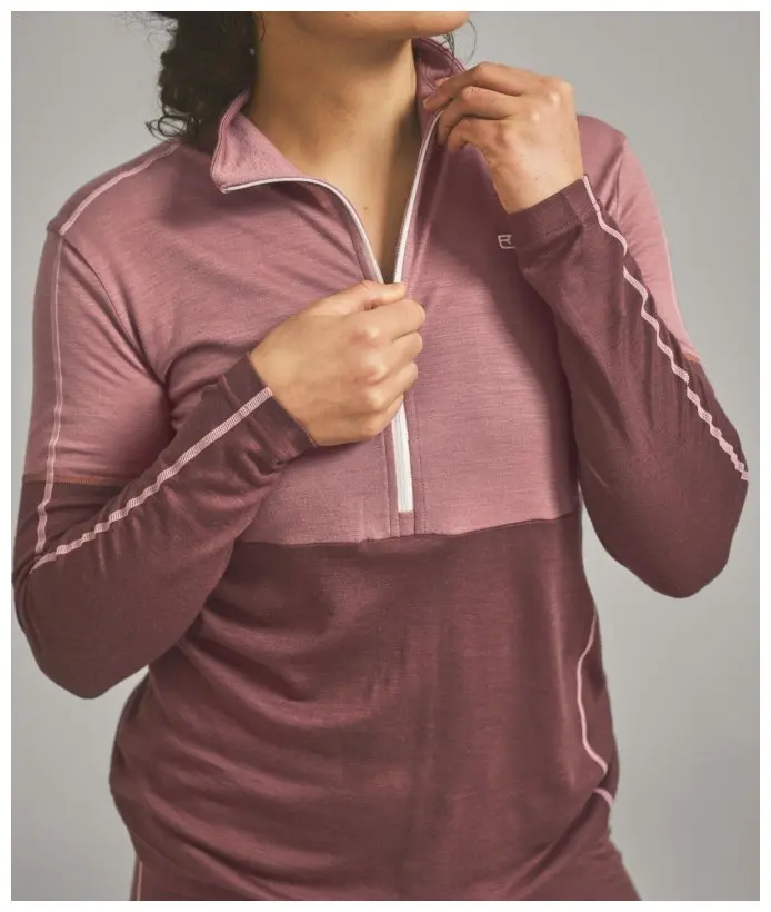 185 Rock´n´Wool Zip Neck W