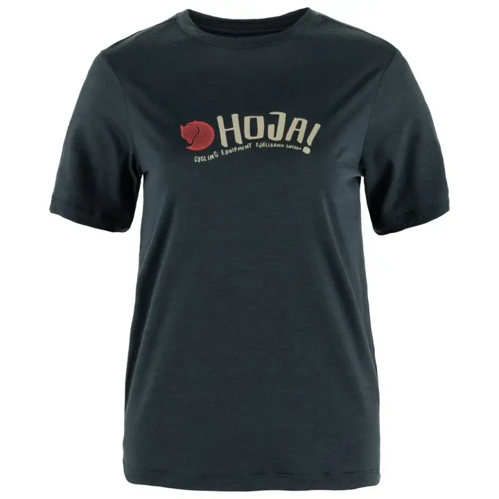 Hoja_Wool_T-shirt_W_14600205-555_A_MAIN_FJR.jpg Farbe: Dark Navy 555 - Hoja Wool T-shirt W