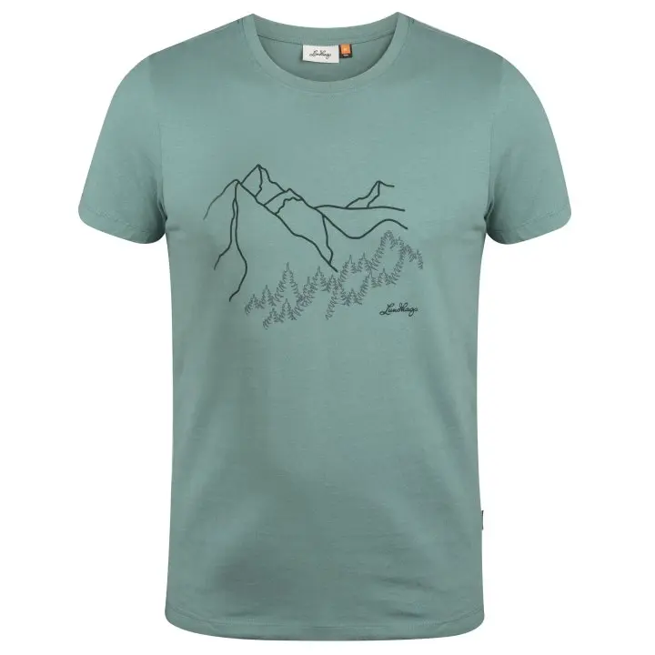 Farbe: Jade - Mountain Ms Tee Farbe: Jade - Mountain Ms Tee