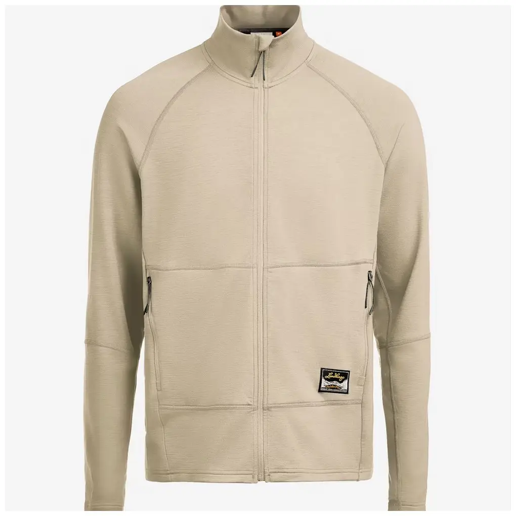 Tived Merino Full Zip M Farbe: Sand - Tived Merino Full Zip M
