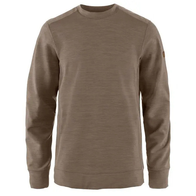 Farbe: 244 Suede Brown - Keb Fleece Crew Neck M