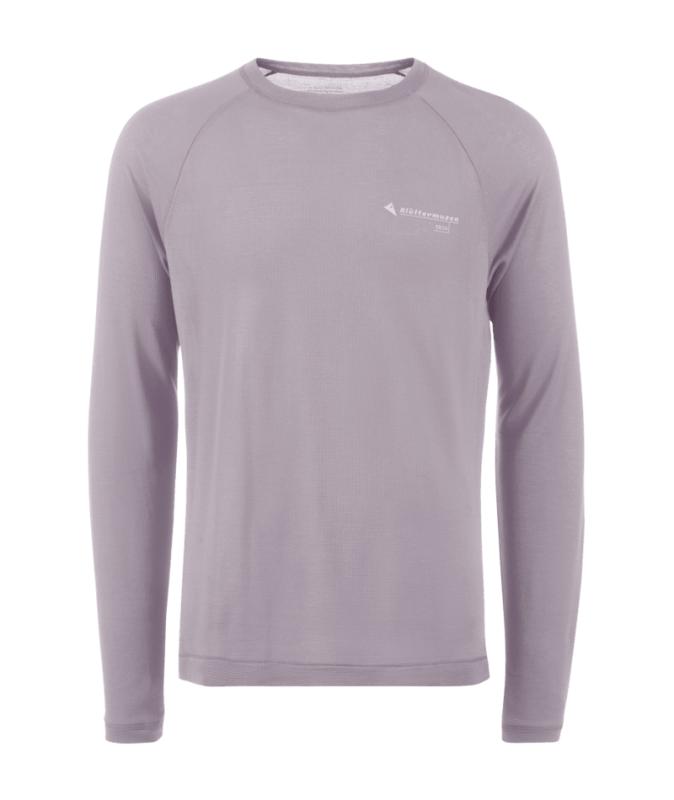 Farbe: Purple Dove - Groa LS Tee M´s