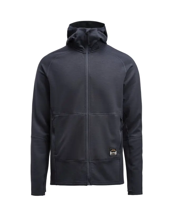 Farbe: Deep Blue - Tived Merino Hoodie M