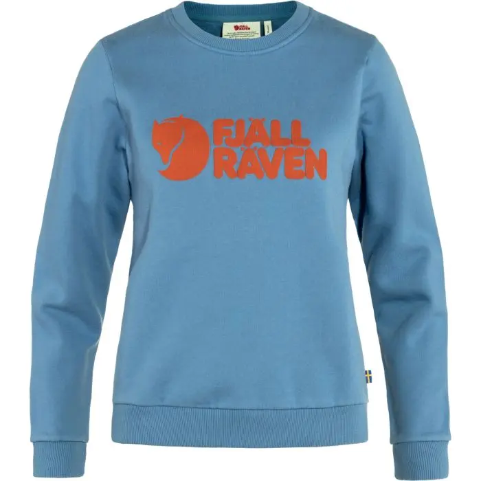 Farbe: 543 - 243 - Dawn Blue/Terracotta Brown - Fjällräven Logo Sweater W