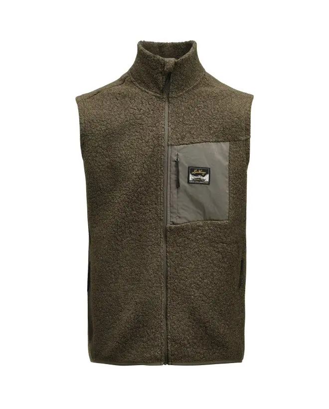 Farbe: Forest Green - Flok Wool Ms Pile Vest