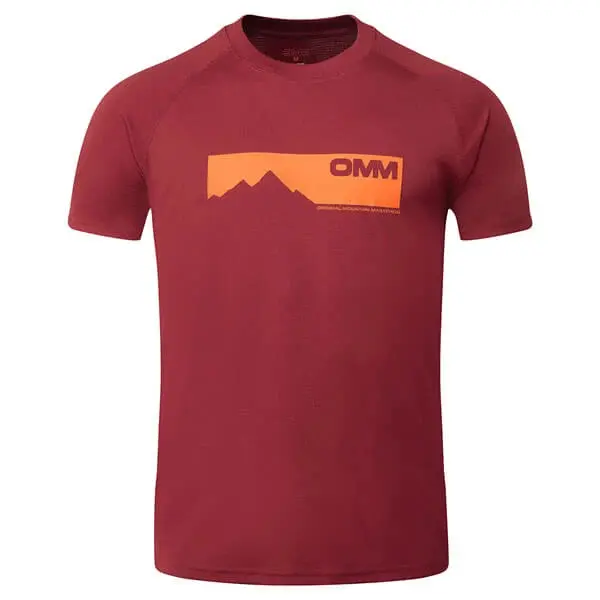 OC137_Bearing_Tee_Dark_Red_Front.jpg Farbe: Dark Red - Bearing Tee SS