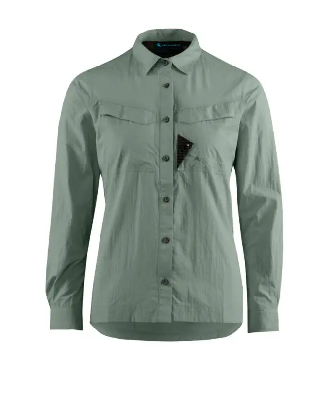 Farbe: Green Lake - Syn LS Shirt W's