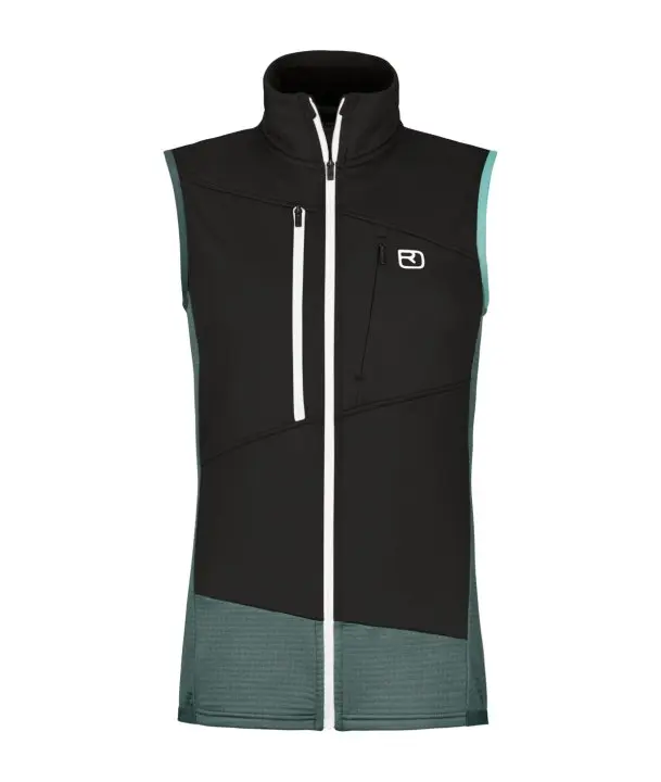 Fleece Grid Vest W Farbe: dark arctic grey - Fleece Grid Vest W