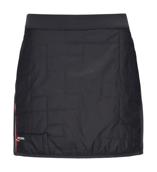 Farbe: black raven (2023) - Swisswool Piz Boe Skirt W