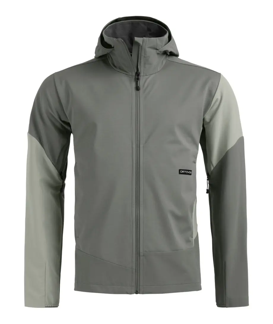 Farbe: Dark Sage - Ortler Softshell Plus Jacket M