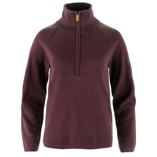 Farbe: 357 - Port - Övik Lite half Zip W