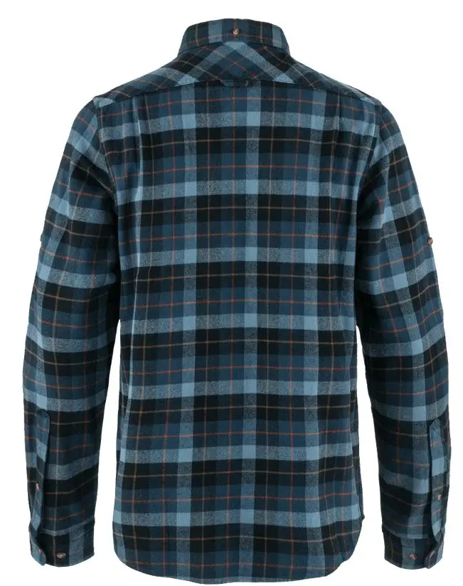 backss.JPG Singi Heavy Flannel Shirt M
