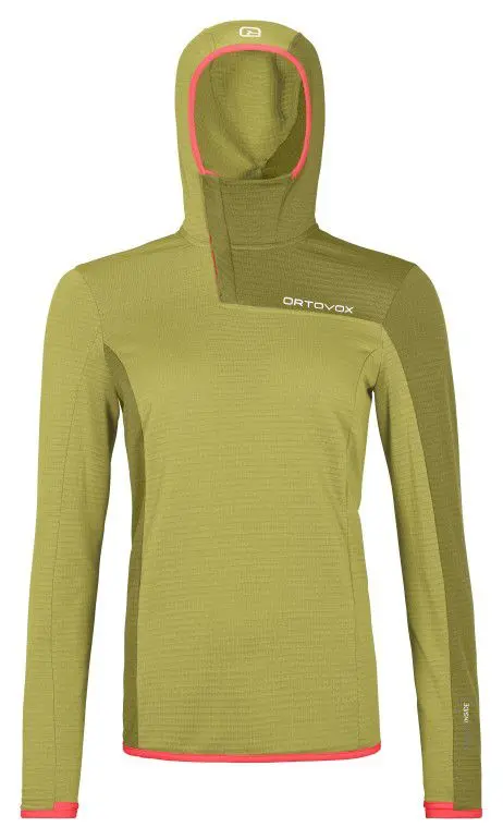 87060-60601-FLEECE_LIGHT_GRID_SN_HOODY_W_dirty daisy-B-01.jpg Farbe: dirty daisy - Fleece Light Grid ZN Hoody W