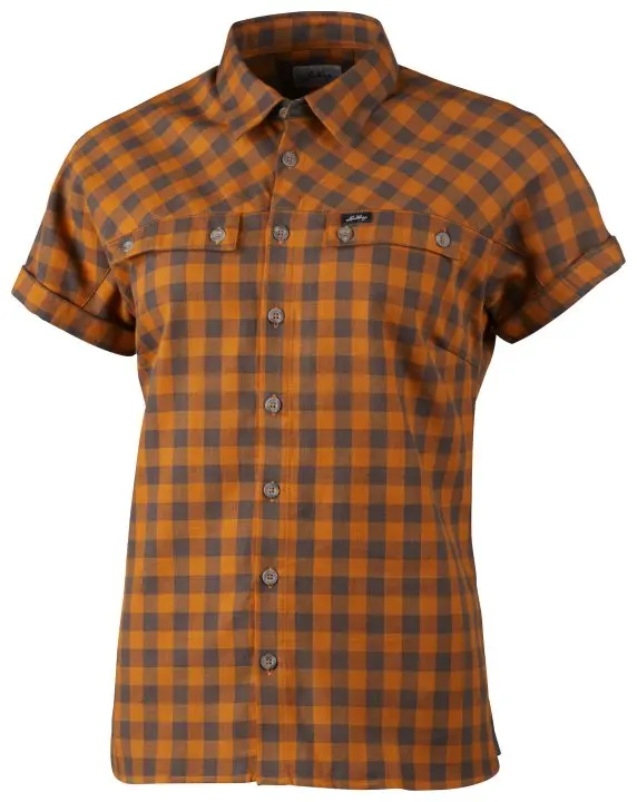 Farbe: Dark Gold - Ekren Ws SS Shirt Farbe: Dark Gold - Ekren Ws SS Shirt