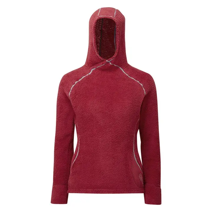 Farbe: Dark Red - Core+ Hoodie (W)