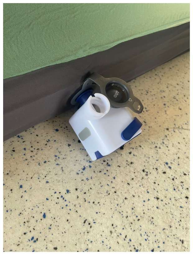 Exped Widget und Ventil