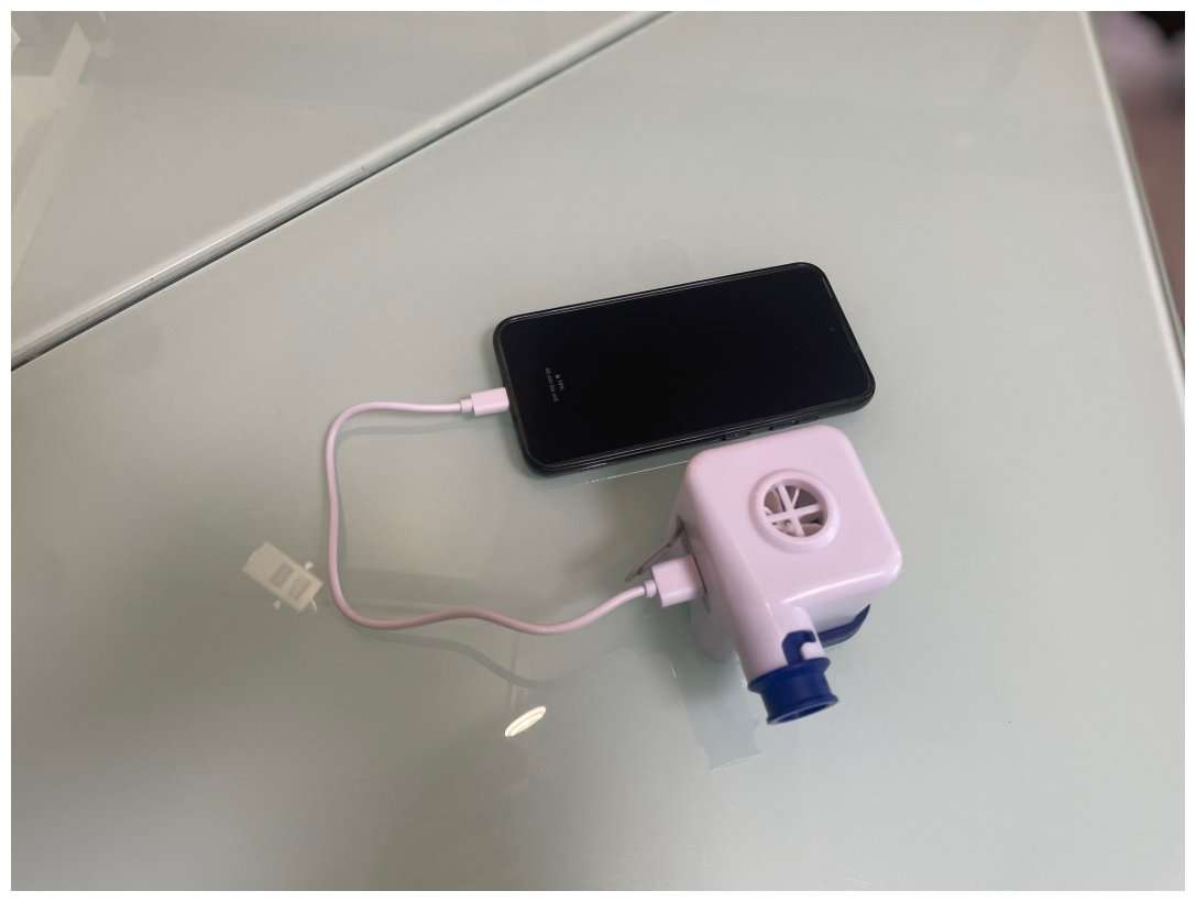 Exped Widget als Powerbank