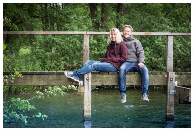 Mufflon Jacken für Herren - Paar auf Brücke Mufflon Jacken für Herren - Paar auf Brücke