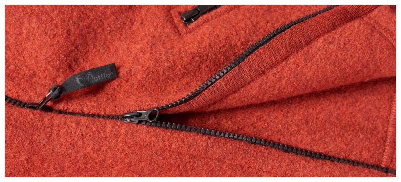 Mufflon Jacke in Rot