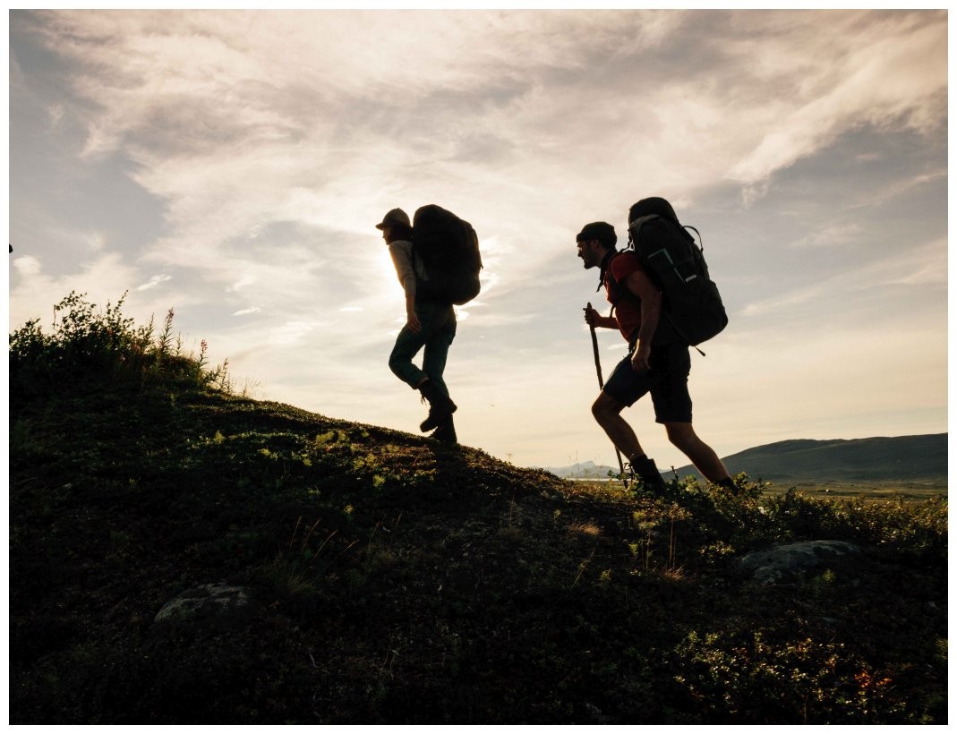 Wanderer im Sommer Wanderer im Sommer