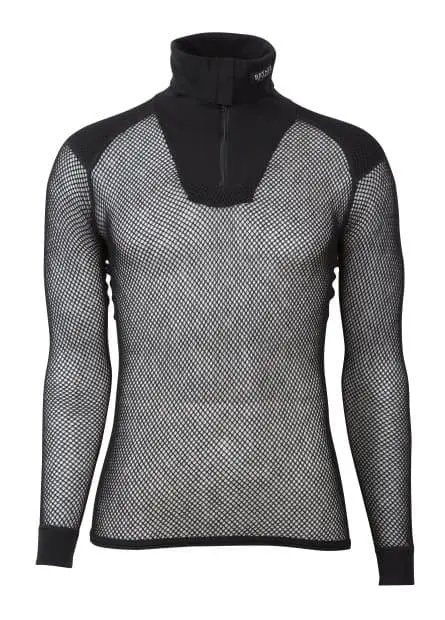 Wool Thermo Zip Polo