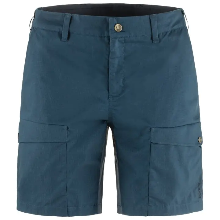 Abisko_Hybrid_Trail_Shorts_W_14200200-560_A_MAIN_FJR.jpg Farbe: Navy 560 - Abisko Hybrid Trail Shorts W