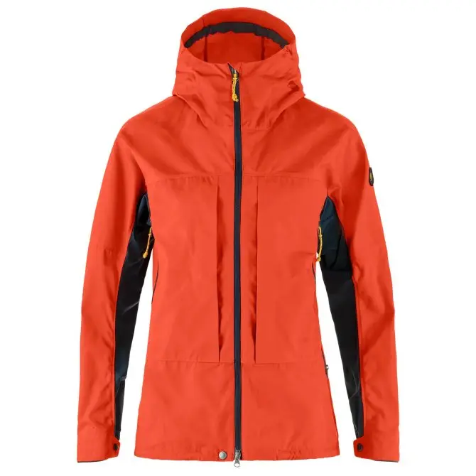 Farbe: 214-570 Flame Orange-Mountain Blue - Bergtagen G-1000 Jacket W