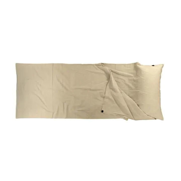 Farbe: Sand - Origin Outdoors Sleeping Liner Baumwolle