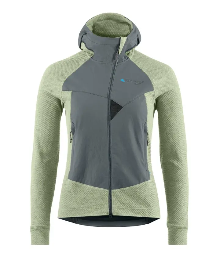 Hugin Zip Hoodie W´s Farbe: Frost Green/Jade Green - Hugin Zip Hoodie W´s