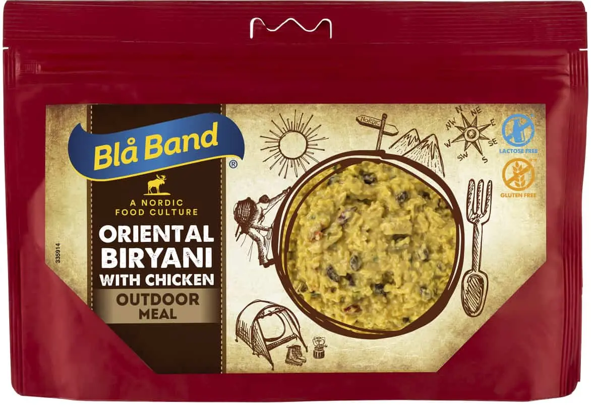 Orientalisches Biryani mit Hühnchen