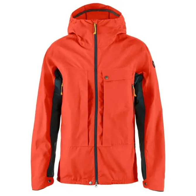 Farbe: 214-570 Flame Orange-Mountain Blue - Bergtagen G-1000 Jacket M