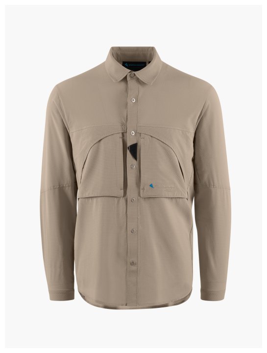 Farbe: Cristal Green - Barrö LS Shirt Ms