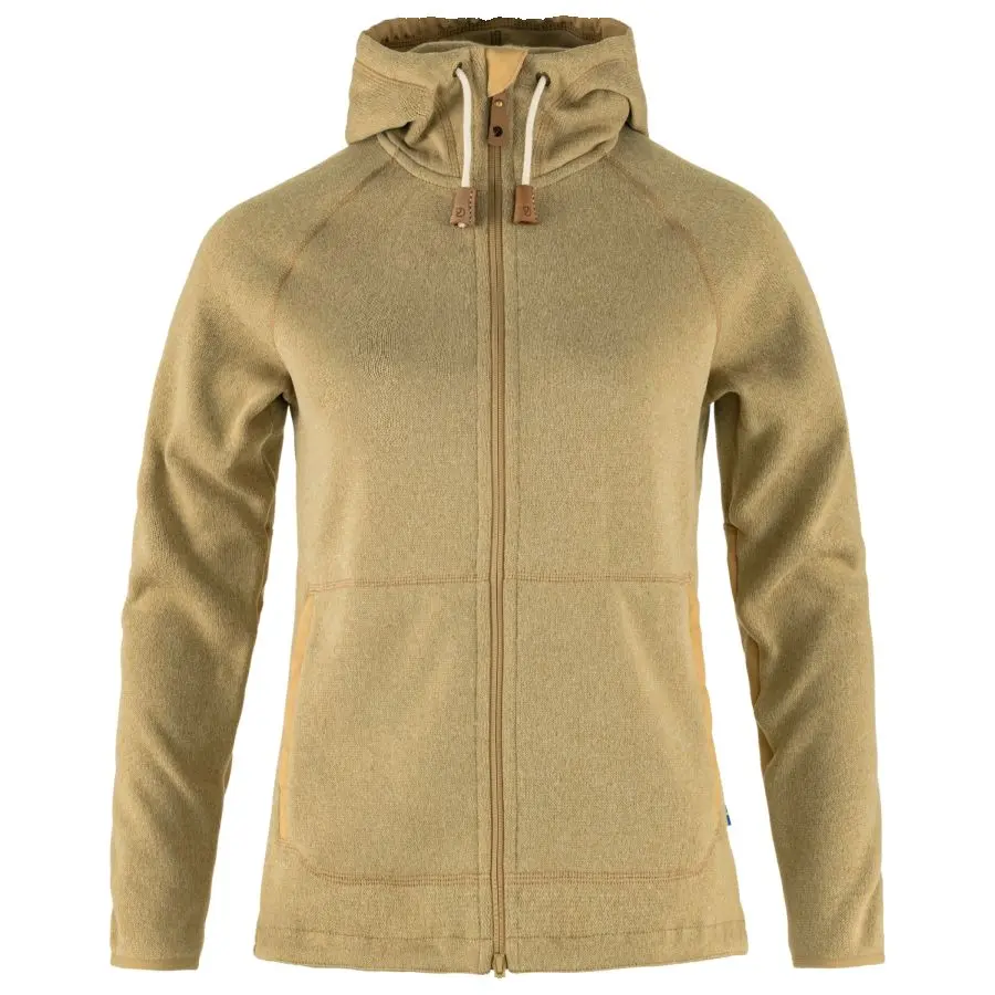 Övik Fleece Hoodie W Farbe: 196 Dune Beige - Övik Fleece Hoodie W