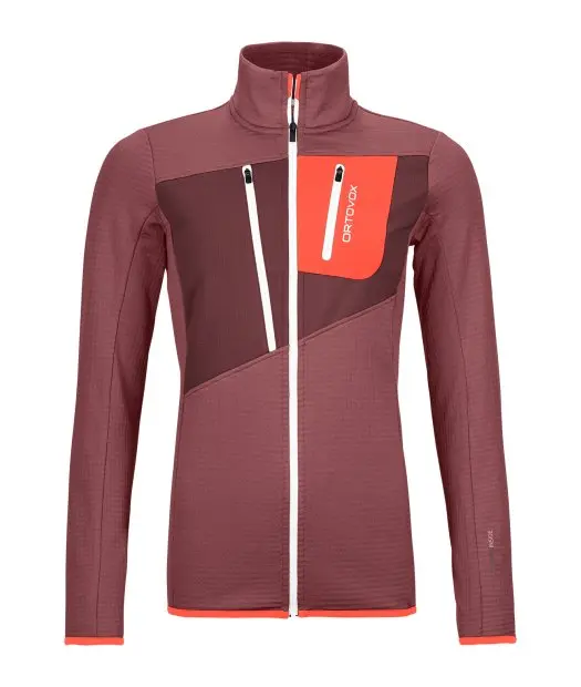 Fleece Grid Jacket W Fleece Grid Jacket W