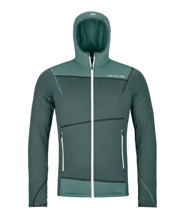 87131-87801-FLEECE_LIGHT_HOODY_M_dark_arctic_grey-B-01.jpg Fleece Light Hoody M