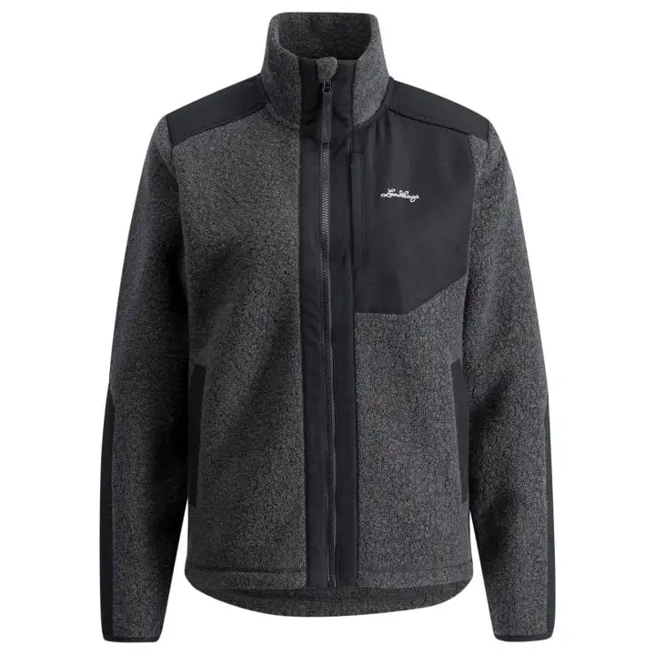 Farbe: Charcoal - Saruk Wool Pile Mid Full Zip W Farbe: Charcoal - Saruk Wool Pile Mid Full Zip W