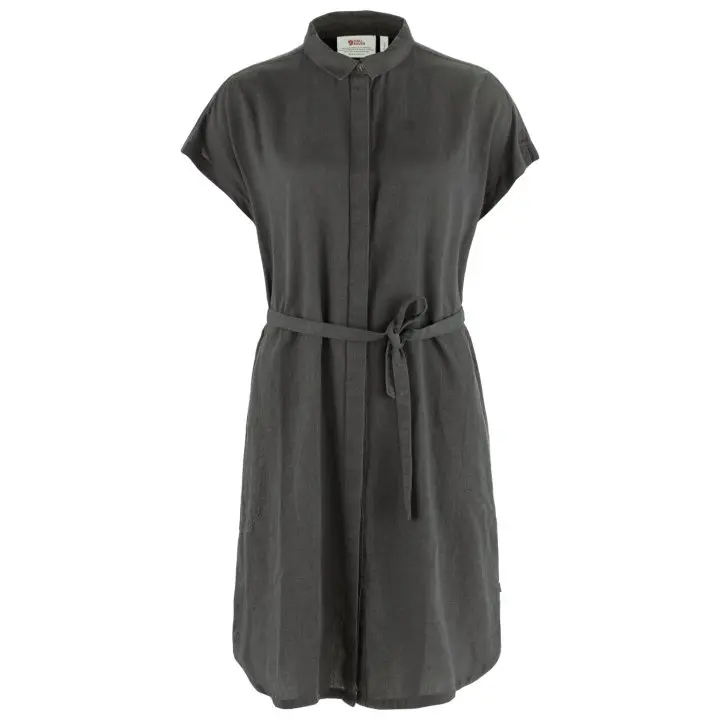 Farbe: Dark Grey - Övik Hemp Dress W