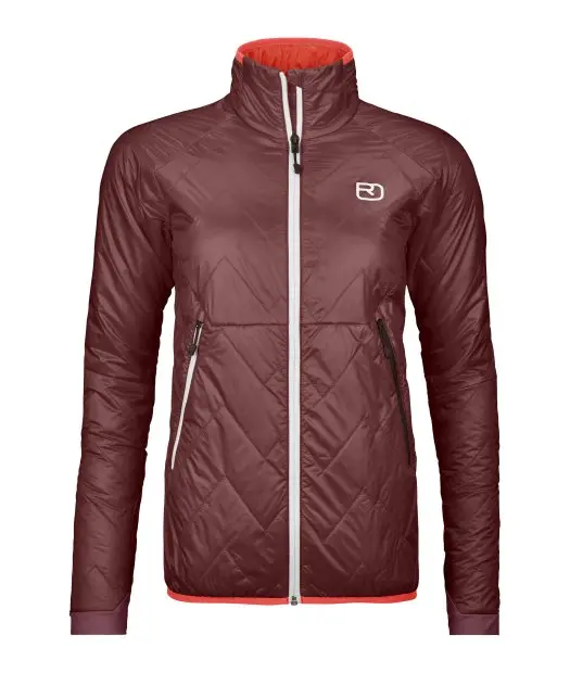 Farbe: winetasting - Swisswool Piz Vial Jacket W